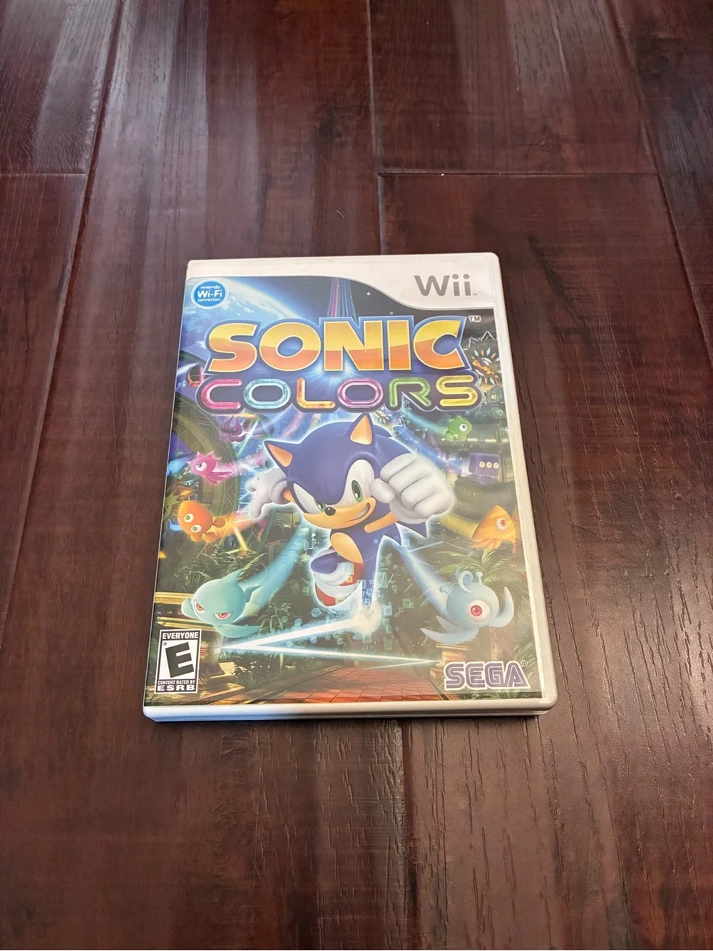 Sonic Colors Nintendo Wii Game Complete w/ Case & Manual SEGA 2010